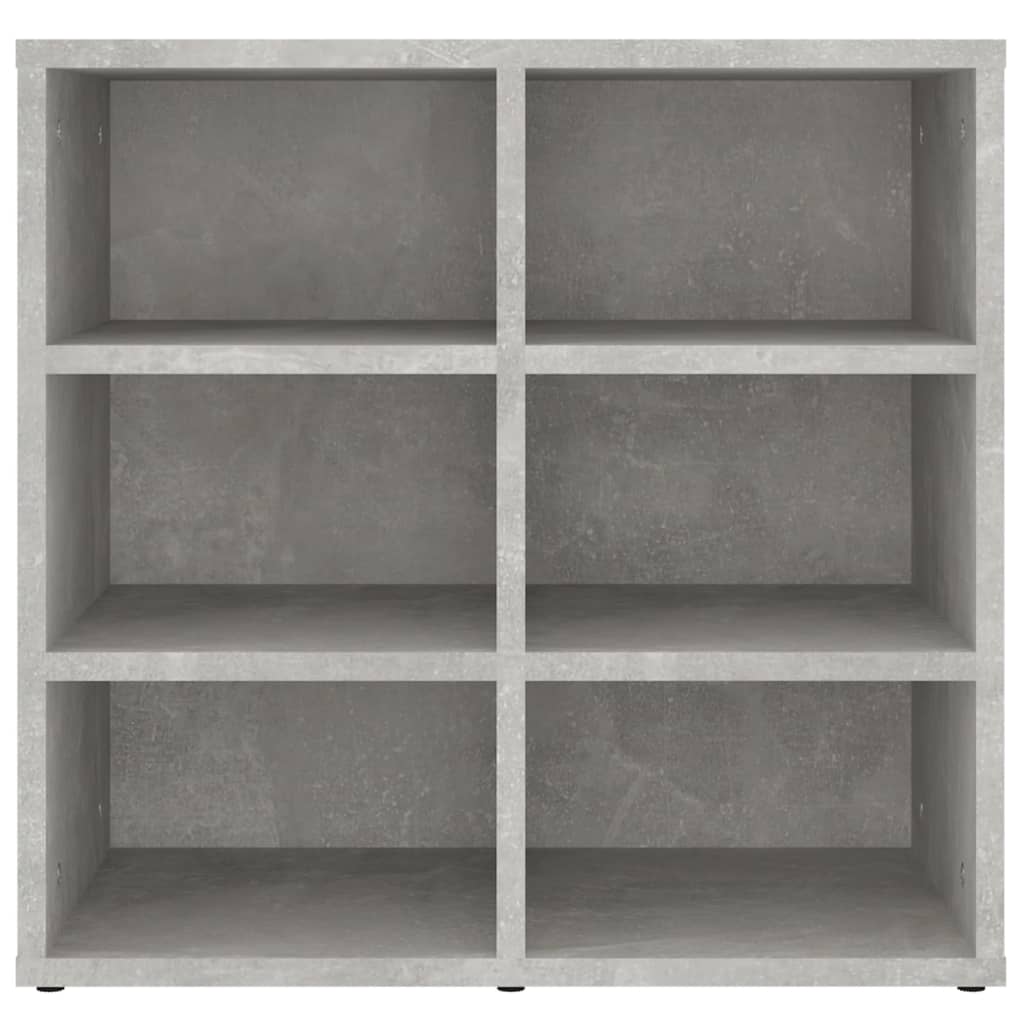 Shoe Cabinet Concrete Grey 52.5x30x50 cm